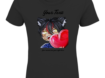 Kids Premium Bio T-Shirt Chibi Herz