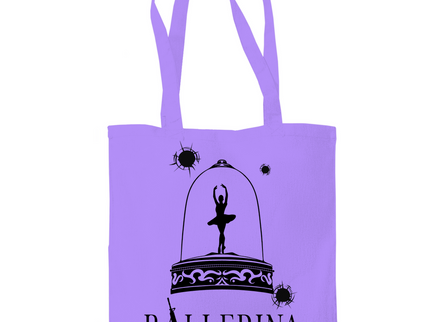 Tragetasche - Tänzerin im Kugelhagel