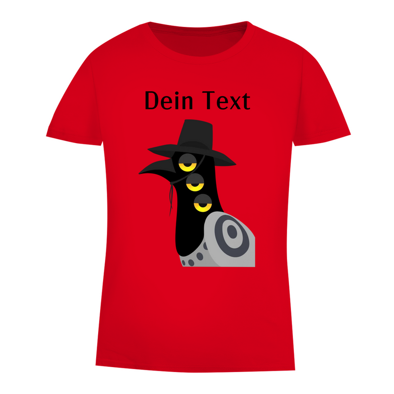 Damen Premium Bio T-Shirt - Dämonischer Vogel