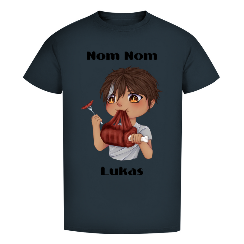 Herren Premium Bio T-Shirt - Mampf Chibi