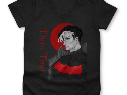 Damen Premium Bio V-Neck T-Shirt  Broken Hero