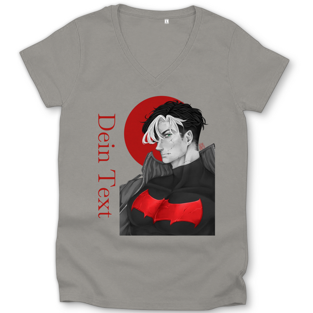 Damen Premium Bio V-Neck T-Shirt  Broken Hero