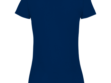 Damen Premium Bio V-Neck T-Shirt – Rabe und Lilien