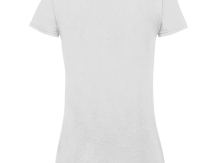 Damen Premium Bio V-Neck T-Shirt – Rabe und Lilien