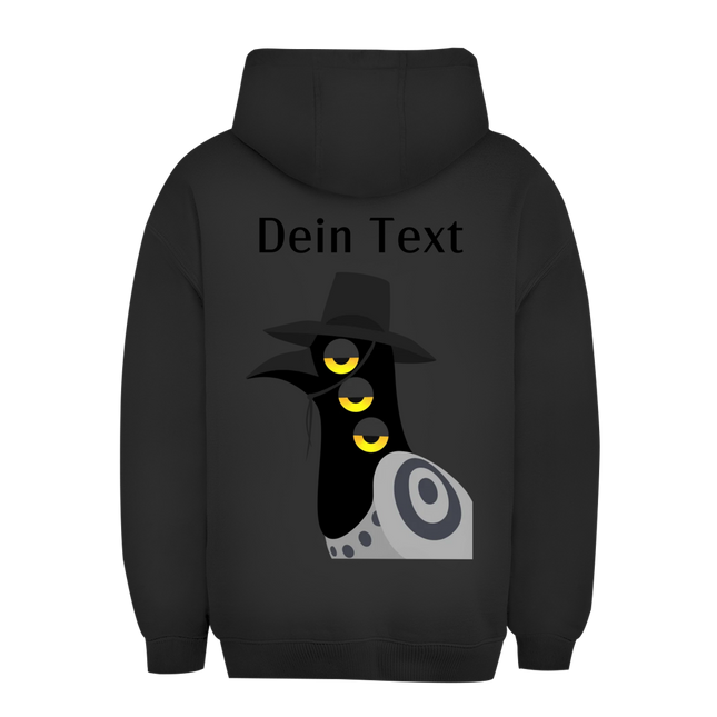 Unisex Oversize Hoodie – Dämonischer Vogel