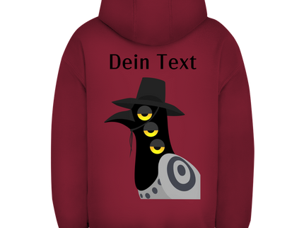 Unisex Oversize Hoodie – Dämonischer Vogel