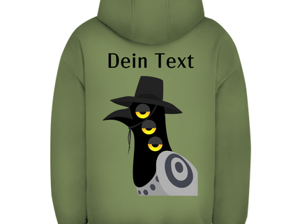 Unisex Oversize Hoodie – Dämonischer Vogel