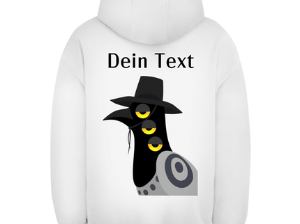 Unisex Oversize Hoodie – Dämonischer Vogel