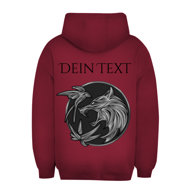 Unisex Oversize Hoodie - Wolfsemblem