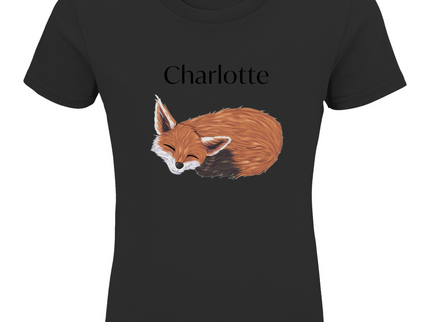 Kids Premium Bio T-Shirt – Schlafender Fuchs