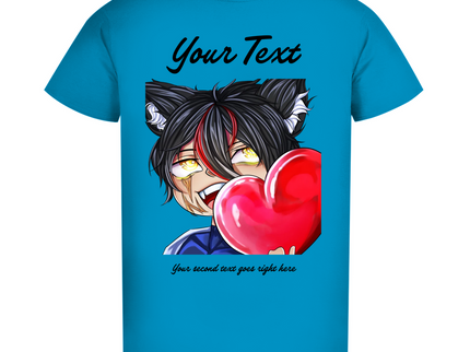 Herren  Premium Bio T-Shirt - Chibi Herz