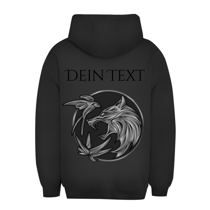 Unisex Oversize Hoodie - Wolfsemblem