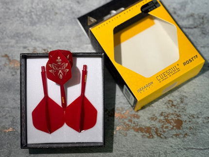 Cuesoul ROST 77 Standard - Dart Flights mit Gravur