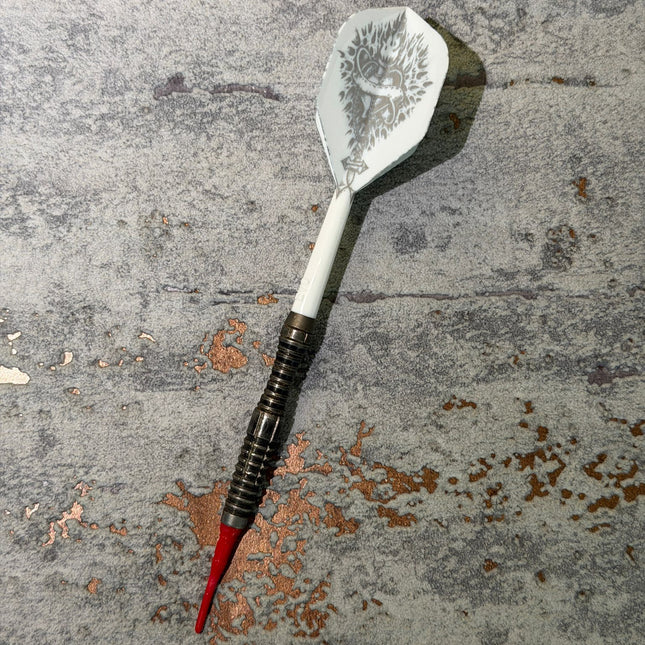 Evolution Evo1 GEN2 Shaft/Flight System Standard No2 Weiß mit persönlicher Gravur