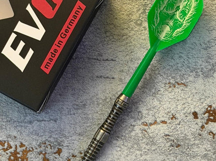 Evolution Evo1 GEN2 Shaft/Flight System Standard No2 Grün mit persönlicher Gravur