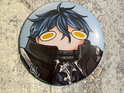 Flins (Rund) Button