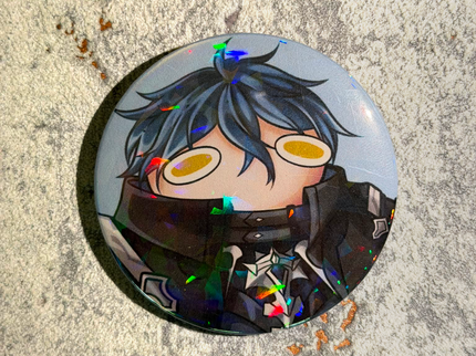 Flins (Rund) Button