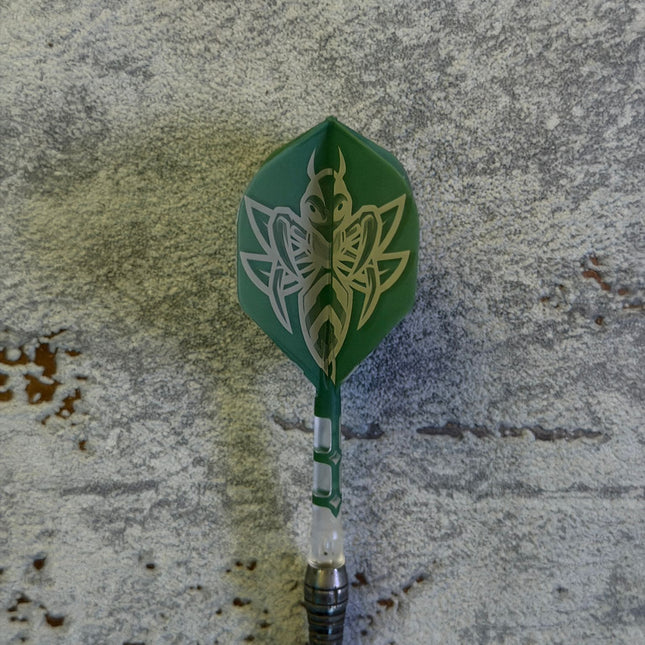 Cuesoul ROST T19 Grün/Transparent Standard - Dart Flights