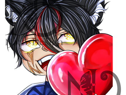 Leonardo Glas-Set – Herz Chibi