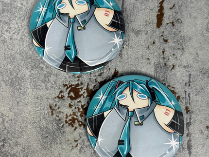 Miku (Rund) Button