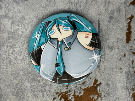 Miku (Rund) Button