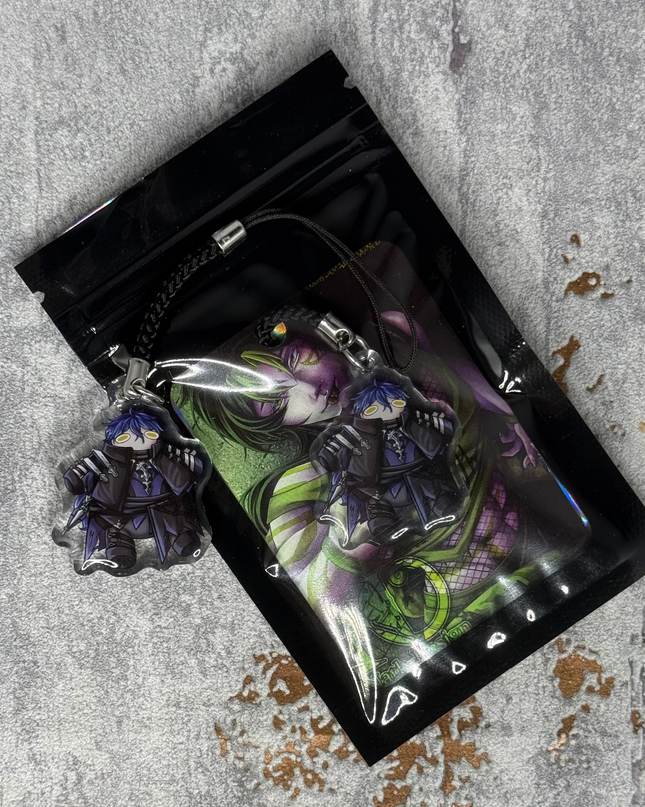 Flins(Rund) Acryl Phonecharm
