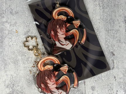 Yakumo Acryl Schlüsselanhänger