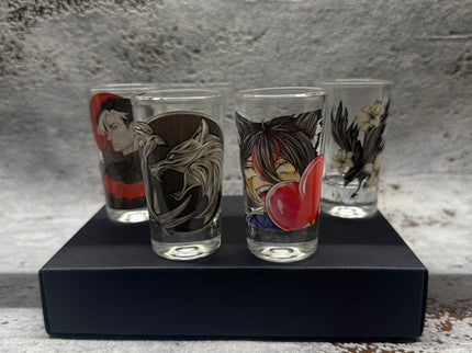 4er-Set Shotgläser – „Collector’s Edition“