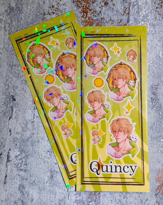 Quincy Stickersheet Holo
