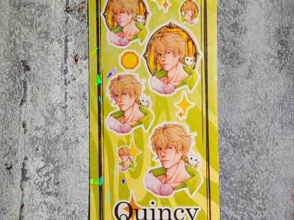 Quincy Stickersheet Holo