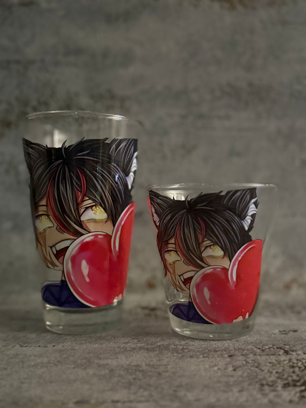 Leonardo Glas-Set – Herz Chibi