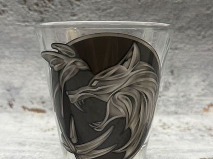 Leonardo Whiskeyglas – Wolfsemblem