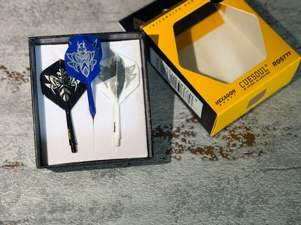 Cuesoul ROST 77 Standard - Dart Flights mit Gravur