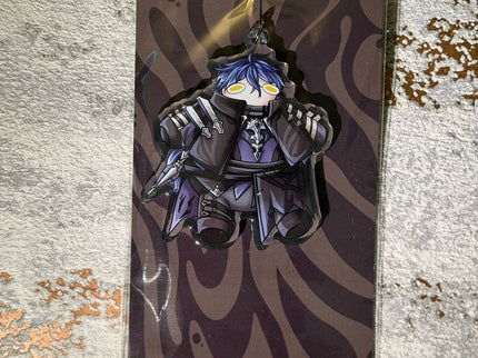 Flins(Rund) Acryl Schlüsselanhänger