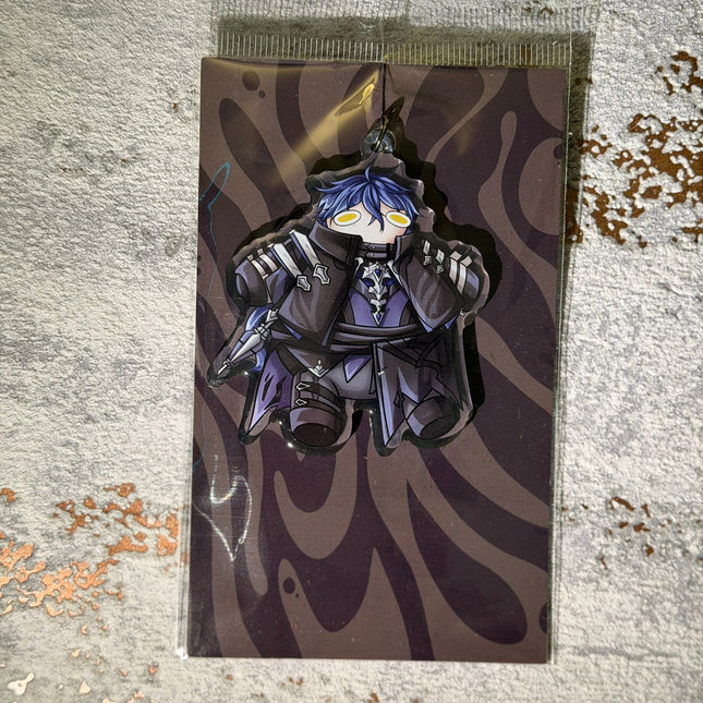 Flins(Rund) Acryl Schlüsselanhänger