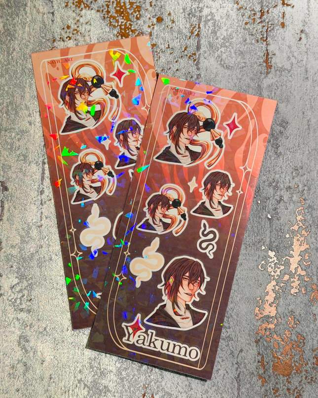 Yakumo Stickersheet Holo