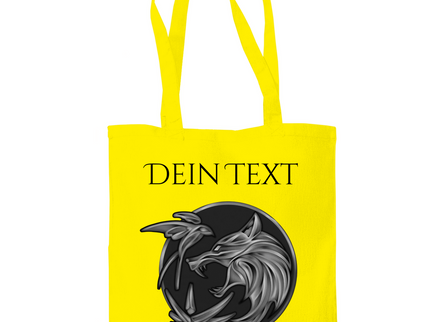 Tragetasche - Wolfsemblem