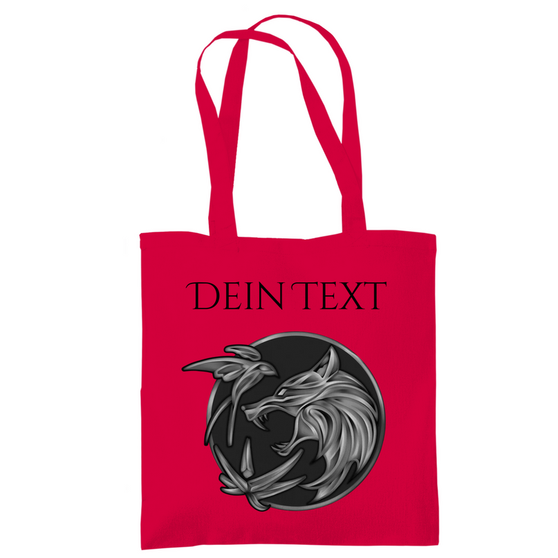 Tragetasche - Wolfsemblem