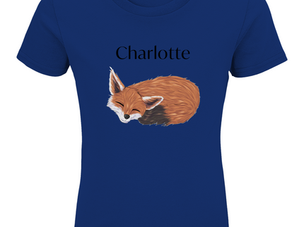 Kids Premium Bio T-Shirt – Schlafender Fuchs