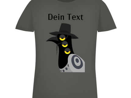 Damen Premium Bio T-Shirt - Dämonischer Vogel