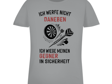 Damen Premium Bio T-Shirt – Ich werfe nicht daneben ...