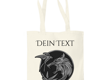 Tragetasche - Wolfsemblem
