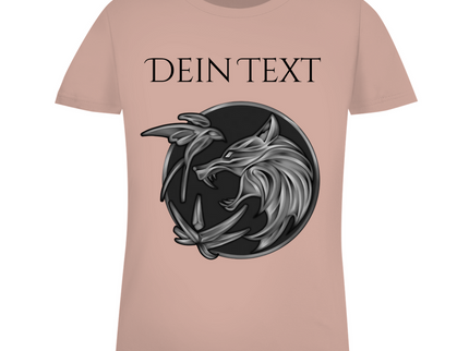 Damen Premium Bio T-Shirt - Wolfsemblem