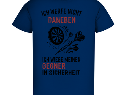 Herren Premium Bio T-Shirt – Ich werfe nicht daneben ...