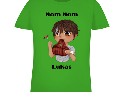 Damen Premium Bio T-Shirt - Mampf Chibi