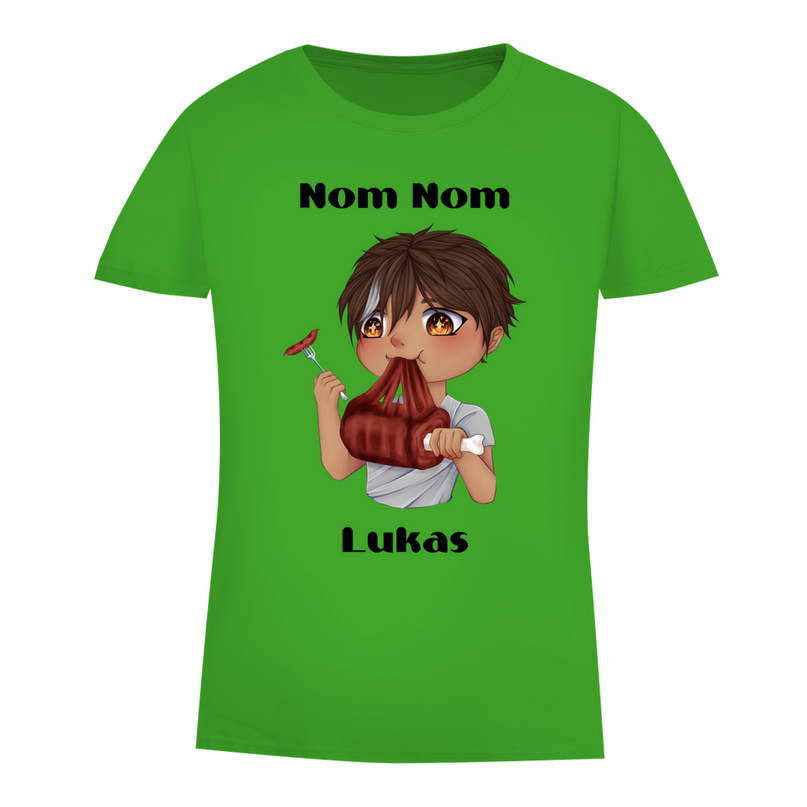 Damen Premium Bio T-Shirt - Mampf Chibi