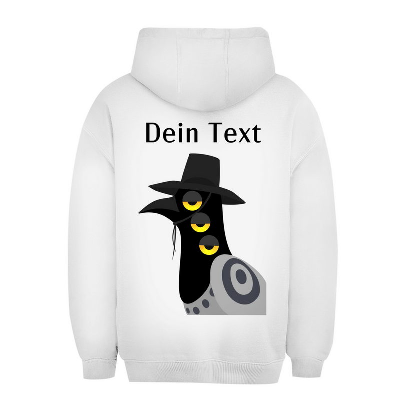 Unisex Oversize Hoodie – Dämonischer Vogel