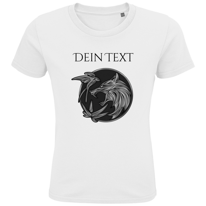 Kids Premium Bio T-Shirt Wolfsemblem