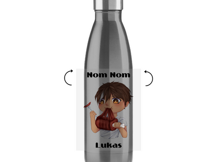 Edelstahl Thermoflasche – Mampf Chibi