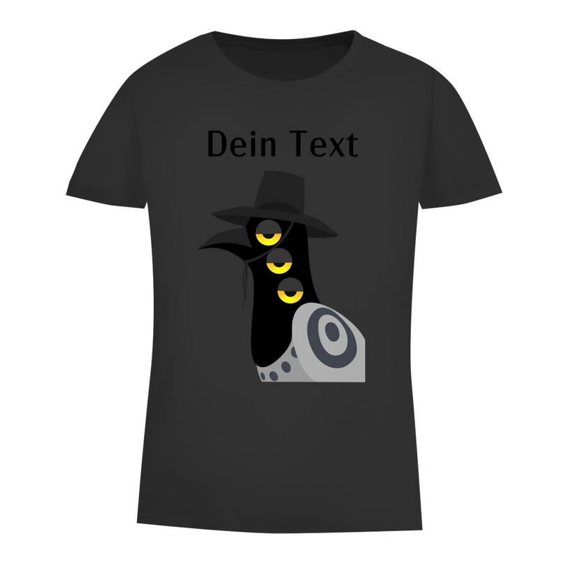 Damen Premium Bio T-Shirt - Dämonischer Vogel